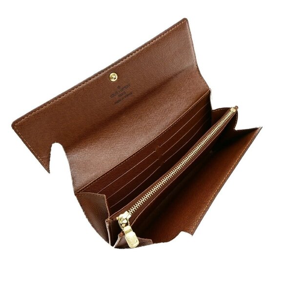 LOUIS VUITTON Portefeuille Sarah Long Bifold Wallet Monogram BN M61734 62EE070 - Picture 6 of 14